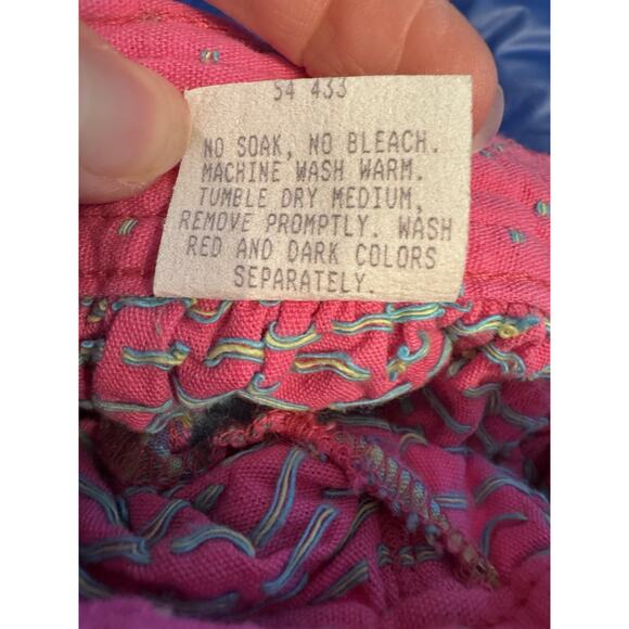 Vintage Oshkosh Pink Polka Dot Shorts USA Made Girls Sz 10 NWT - Picture 14 of 14